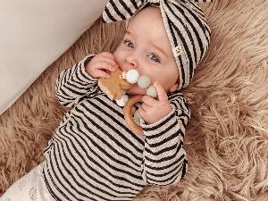 Bekijk leuke cadeautip : Bijtring - hertje, bijtring baby, rammelaar siliconen bij...